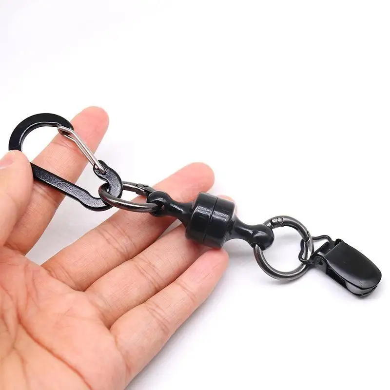 Golf Magnetic Putter Keeper Cover Holder Anti-Lost Waist Clip Golf Ball Towel Glove Hanger Gripper Hook Rounding Gift Accessori - view 2