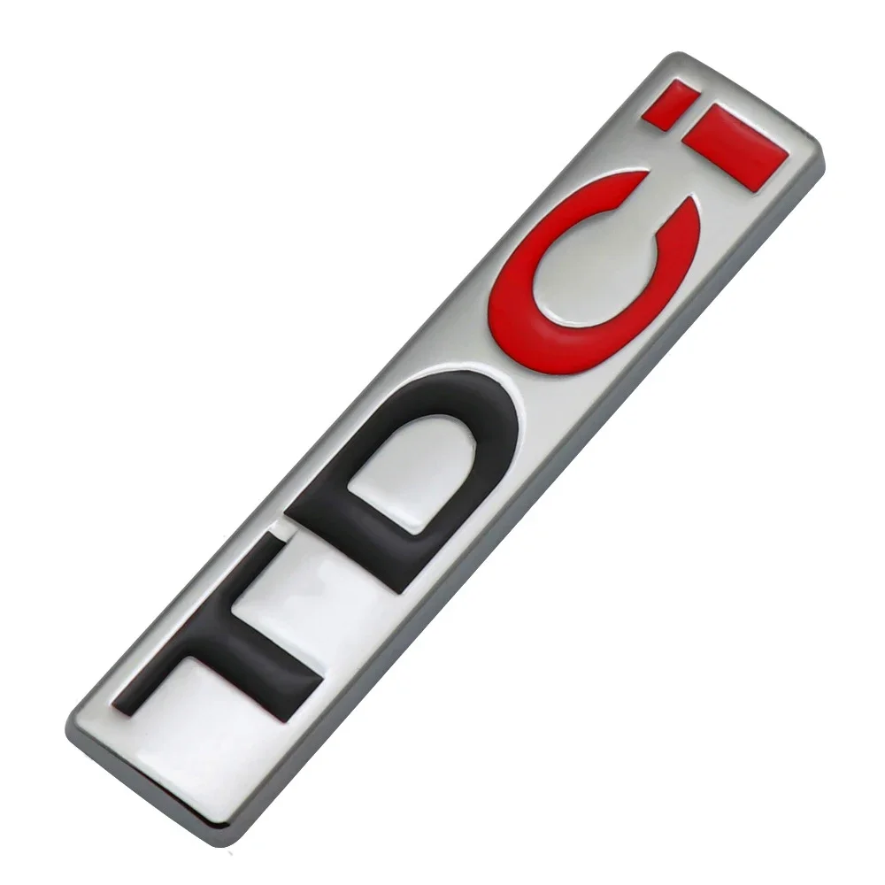ABS TDCI Car Body Emblem Rear Trunk Badge Sticker for Ford Fiesta Focus Mondeo Kuga Mustang Taurus Explorer Fusion Everest