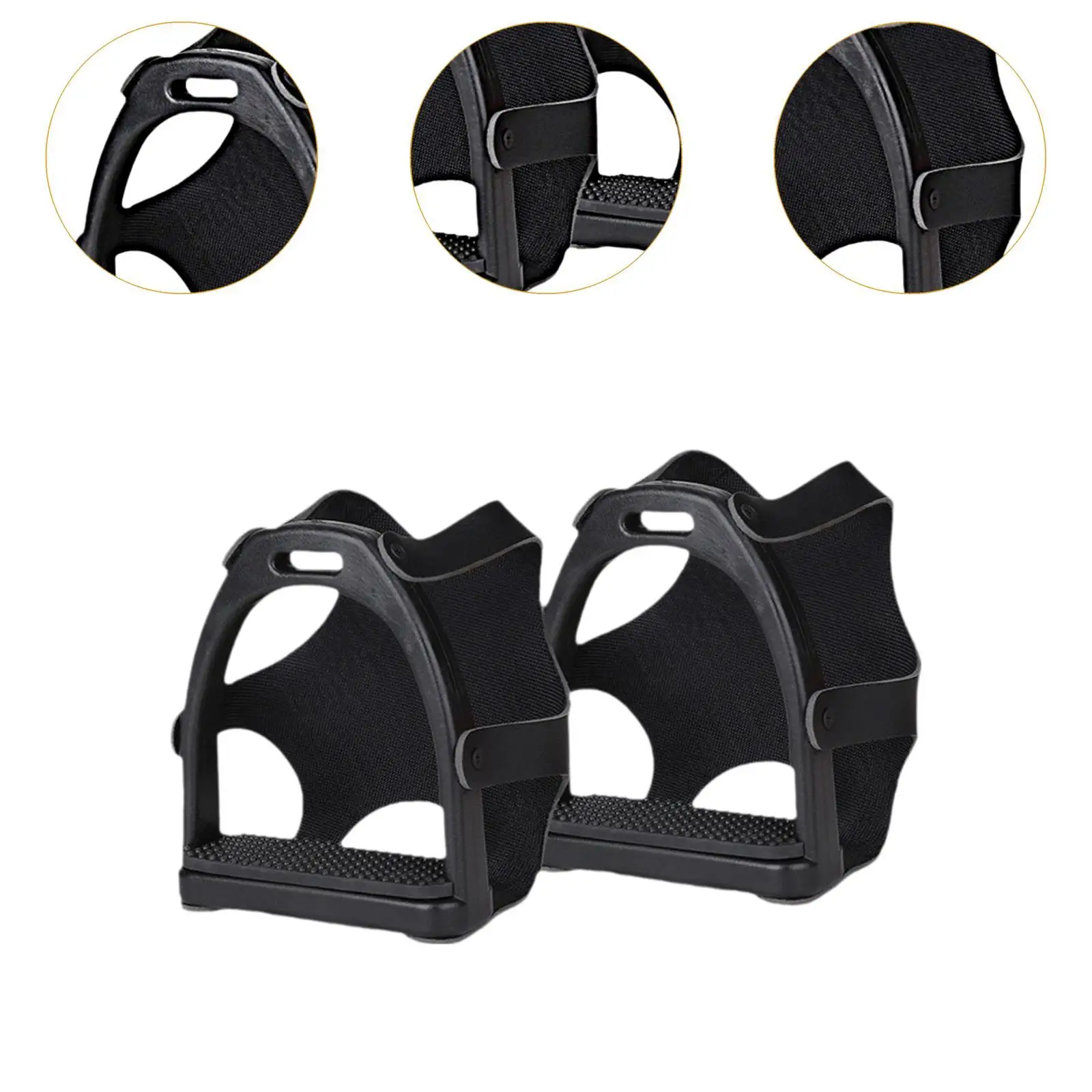 2x стремена для верховой езды, седло для лошади, стремена, профессиональное прочное противоскользящее оборудование для мужчин и женщин, спортивное оборудование для конного спорта