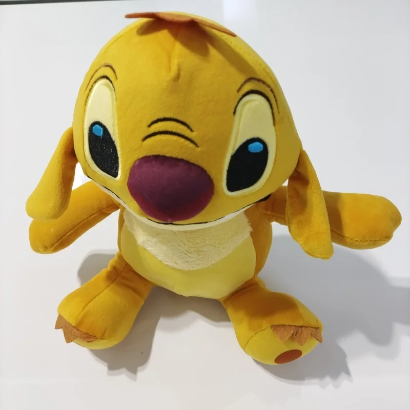Nowa 25cm Pluszowa Zabawka Stitch w Pozycji Siedzącej, Dostępna od Ręki, Lilo i Stitch, Pufa, Urocza Pluszowa Lalka, Prezent dla Dziewczyny na Walentynki