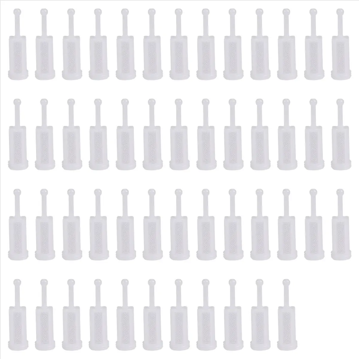 #47W 50Pcs Universal Gravity Spray Tool Filters Fine Mesh, Disposable,Filters Fine Mesh,(nylon)