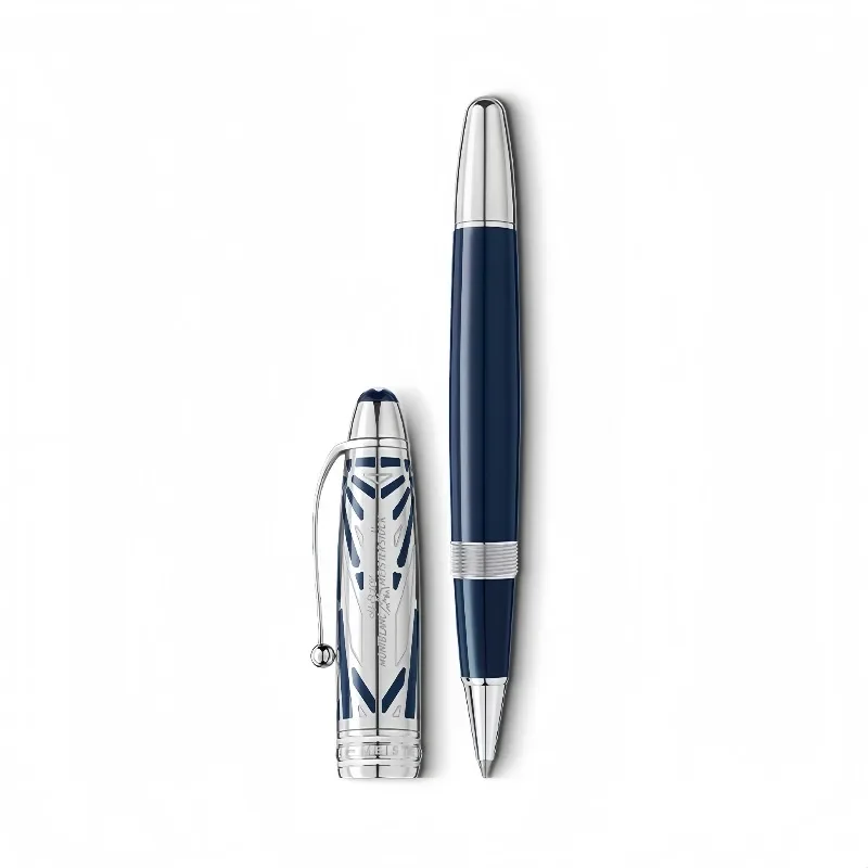 

Popular High-end M Series Ballpoint Pen Signature Blue Ballpoint Pen 100th Anniversary Edition Business Office Perfect Gift