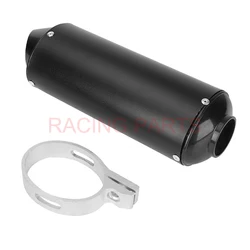 38mm 32mm 28mm Motorcycle Exhaust Muffler Tip Pipe for 125 150 160cc Dirt Pit Bike ATV black Grey Kayo BSE
