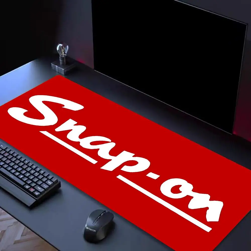 S-Snap O-On Mouse Pad Tapetes de Mesa Teclado, Borracha Kawai, Tapete de Mesa Antiderrapante, XXL90x40cm