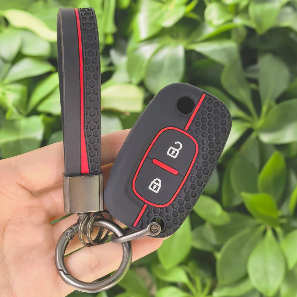 Key Protection For Renault Clio Megane Kangoo Modu For Mercedes For LADA Vesta Granta XRay Silicone Car Key Case Cover