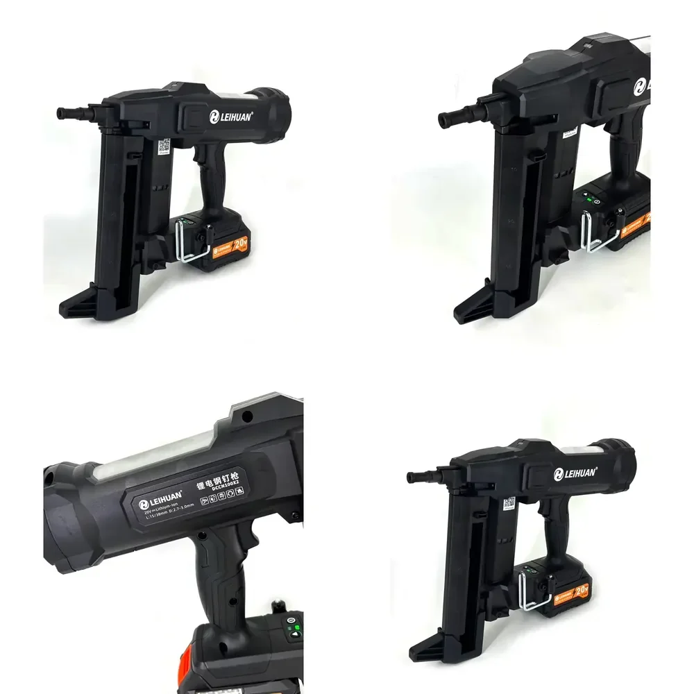 2026 For LEIHUAN100X Lithium Battery Cordless Concrete Nailer for Door Installation Heavy Framing Tool