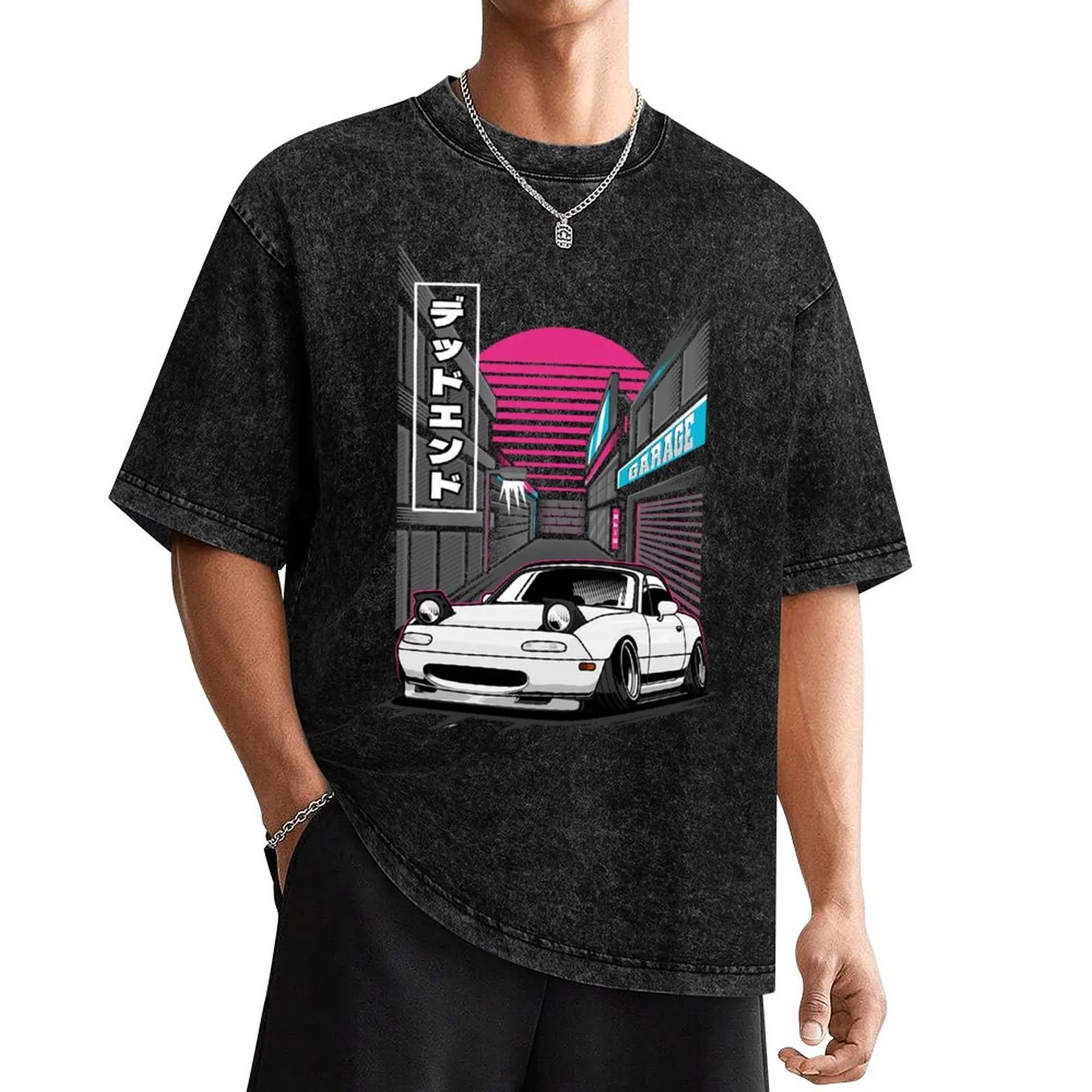 

miata japanese street T-Shirt korean fashion valentines boutique clothes topping mens graphic t-shirts