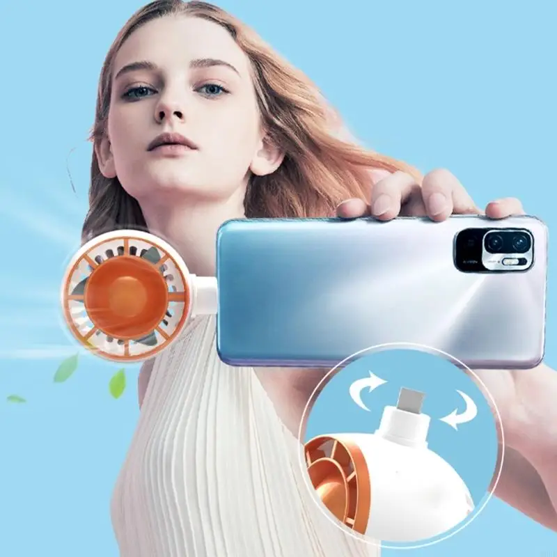 Molf Mini Type-C вентилятор мощные турбинные лето-летние холодильные энергосберегающие студенты Идеально подходит для телефонов