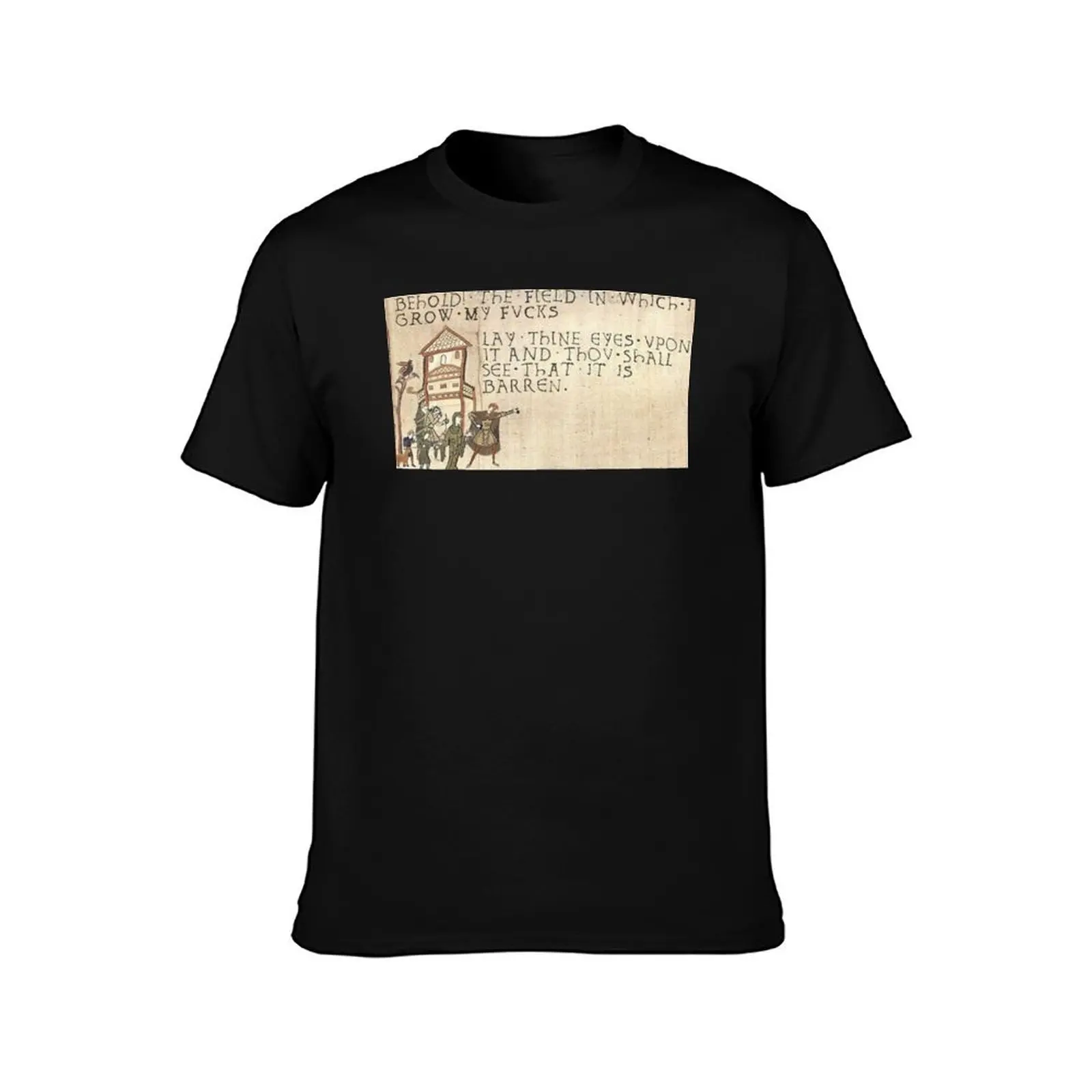 Behold The Field! T-Shirt Moisture Wicking Quick Dry Tee T-Shirt