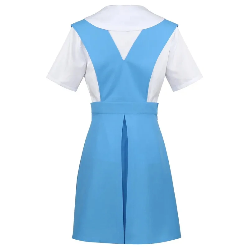 

✠2026✠ Ayanami Rei Cosplay Dress with Socks Asuka Langley Sohryu School uniform Ayanami Rei Outfits for Anime Comic Con Asuka ✠