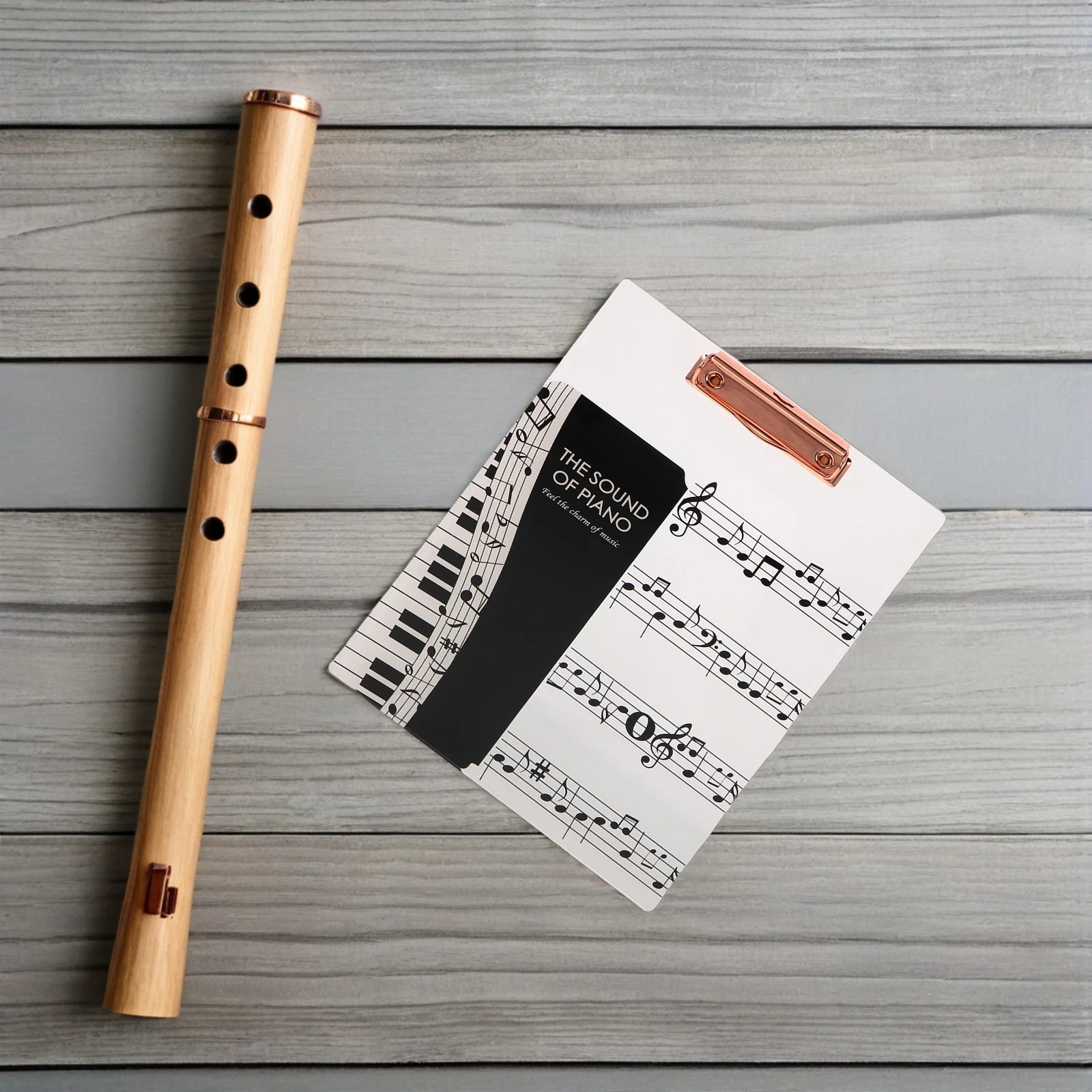 

Piano Sheet Binder Acrylic Choir Binder Transparent Music Note Patterns Durable Protection for Various Concert Situations