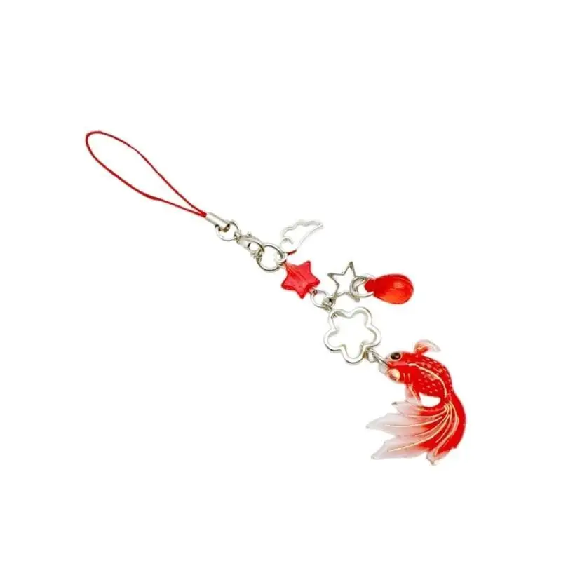 652F Stylish Beaded Phone Accessory Phone Pendant Enhances Your Mobile and Bag Look