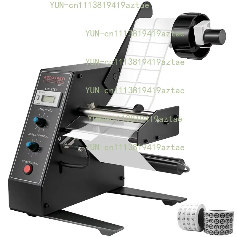 Automatic Label Dispenser, Auto‑Induction Counting Electric Label Stripping Machine for Industrial Label Separating Work