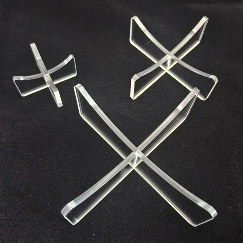 Acrylic Triangle Rack Sports Ball Storage Bracket Ball Holder Basketball Display Stand Football Volleyball Soccer Display Stand