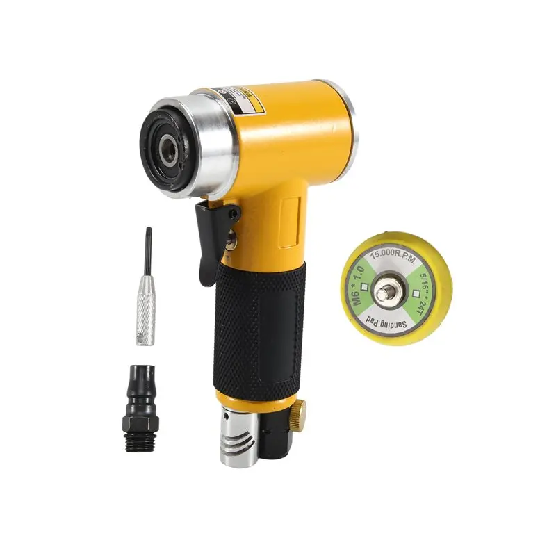 AA73 Mini 2 / 3Inch Air Sander Pneumatic Polisher Grinder Buffer Double Acting Track Polisher A Durable Easy Install Easy To Use