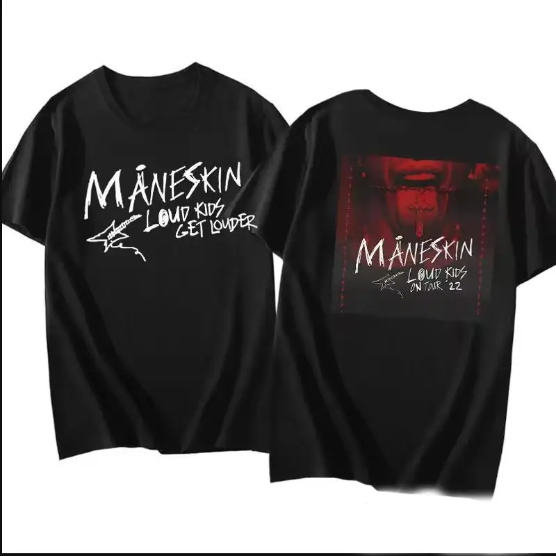 Maneskin Loud Kids Gets Louder 2023 Tour T shirt size S 5XL