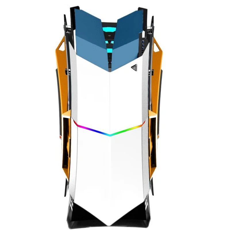 LOVINGCOOL โรงงาน OEM โลโก้ที่กําหนดเองของ Mid ATX Tower Gaming Compute พร้อมกระจกนิรภัยคอมพิวเตอร์ CPU เคส แฟนสําหรับเล่นเกมพีซี