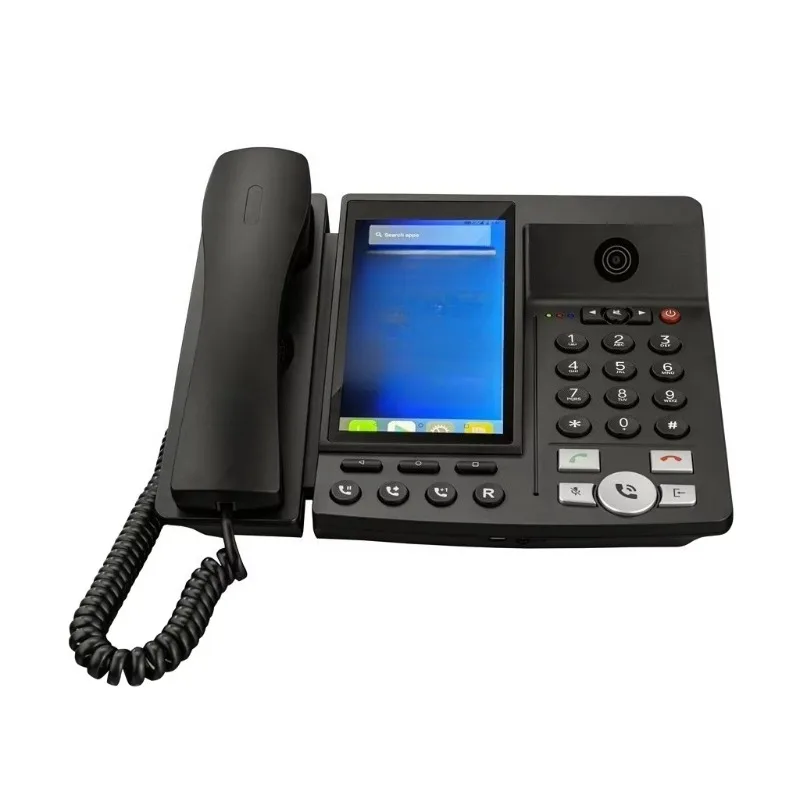 F910 4G LTE SIM Card Android Video Call WIFI Hotspot FM MP3 5.5 Inch Screen Desktop Fixed Wireless Phone 3G 2G