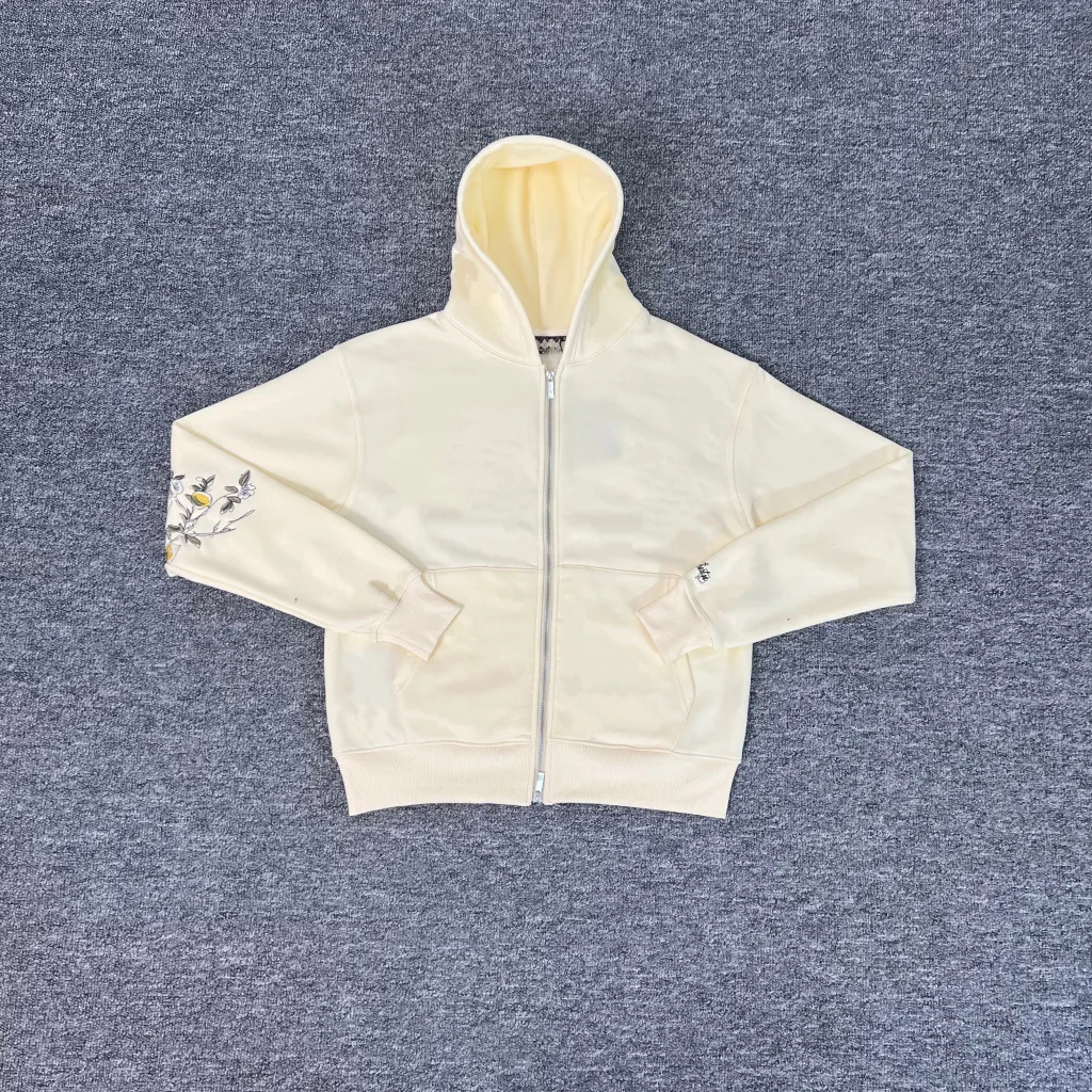 سترة Derschutze 2026 الجديدة من Eden المطرزة ذات الوزن الثقيل والمبطنة بالصوف مع قلنسوة بسحاب