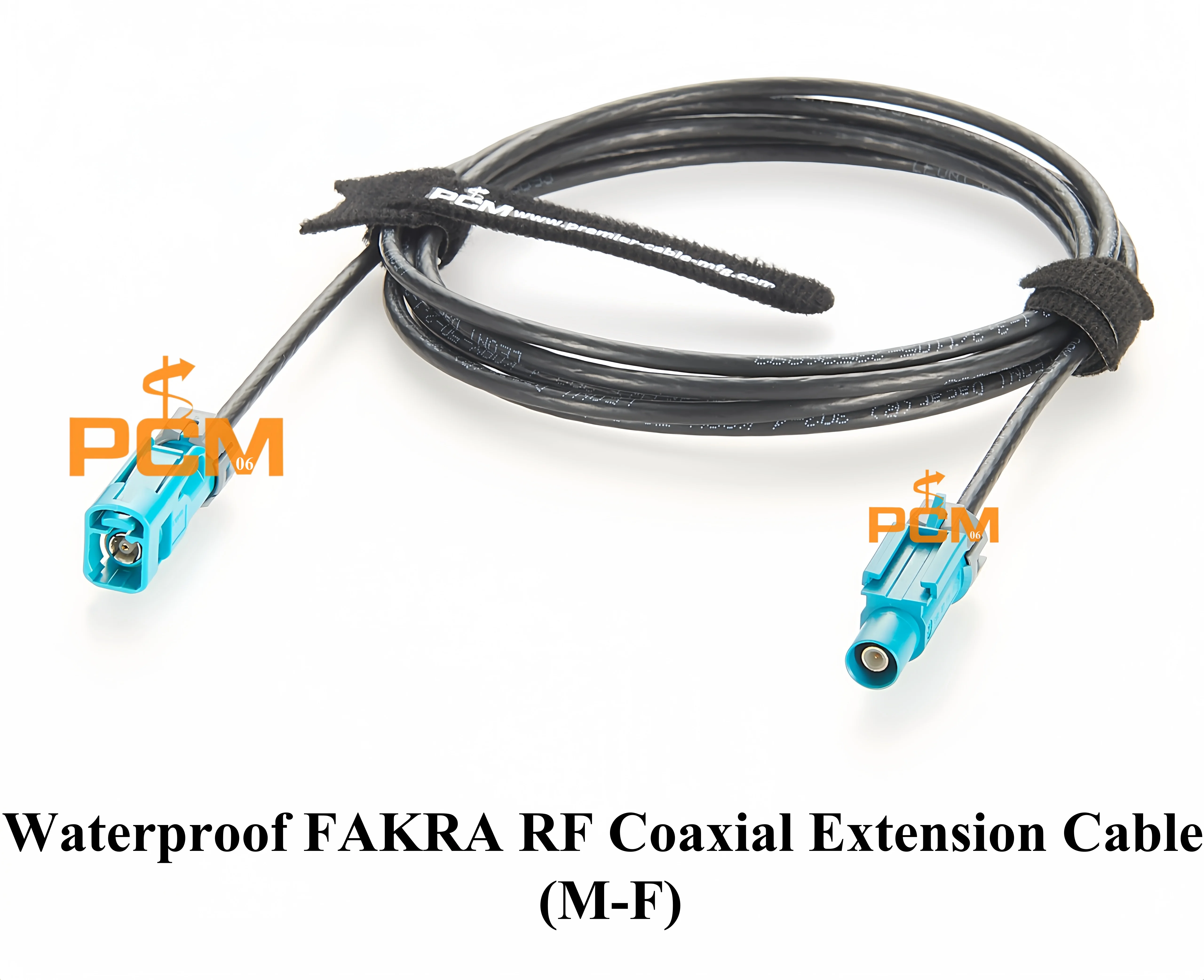 Original Rosenberger IP67 Wasserdichtes FAKRA HF-Koaxialkabel FAKRA Z Stecker auf Buchse Verlängerungskabel 59Z176-C01-Z auf 59Z163-003-Z – Detail 1