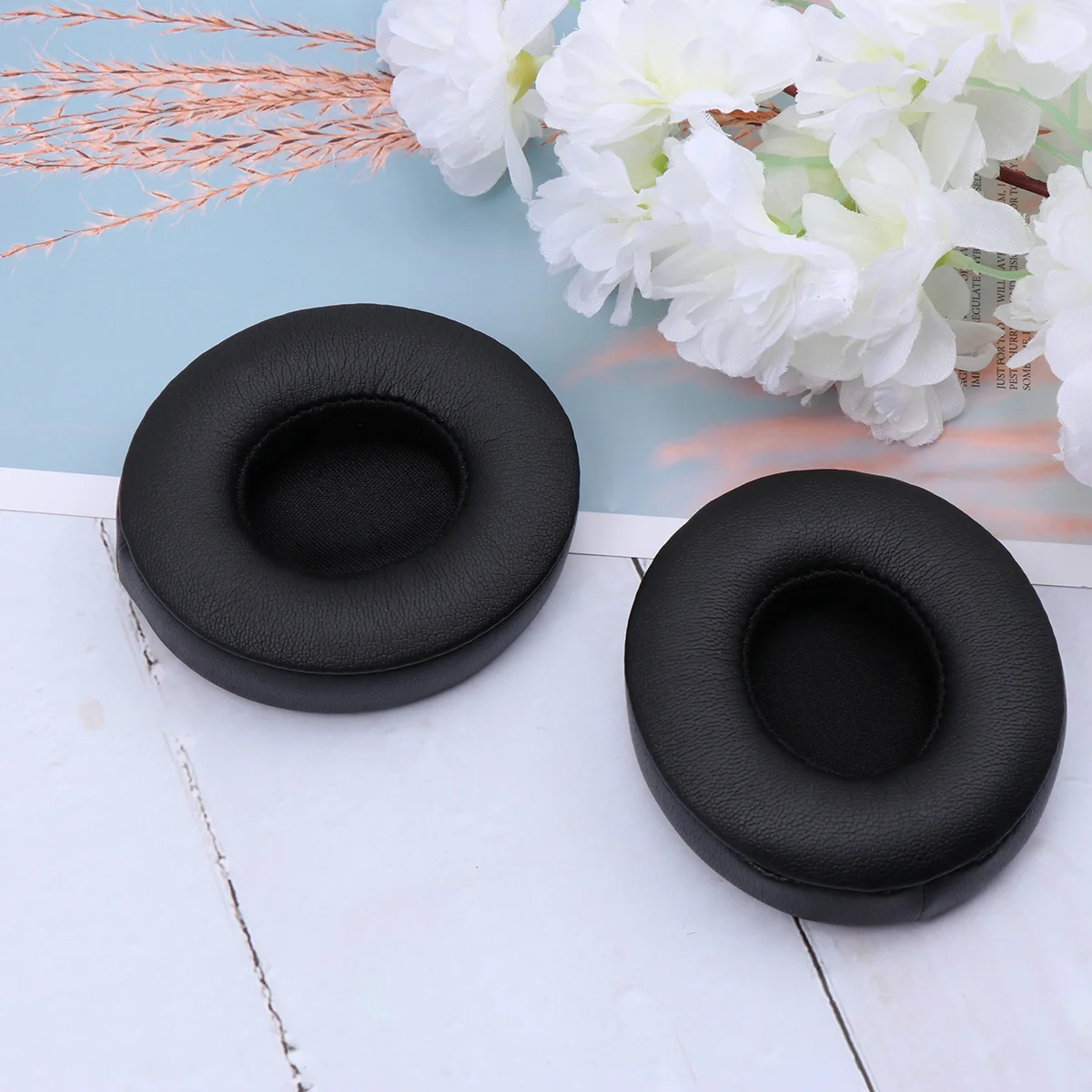 

2 PCS Replacement Headset Pad Headsets Earpads Wireless Cushion Version