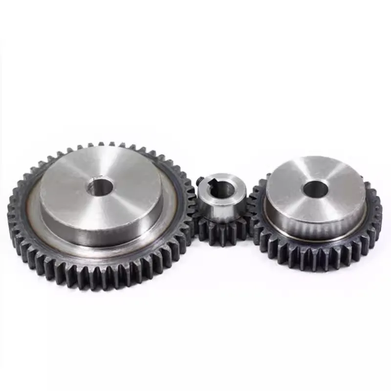 1.5 Model Convex Platform Gear 10-55 Tooth Belt Screw Hole with Step Finished Hole Quenched Tooth Height 10mm