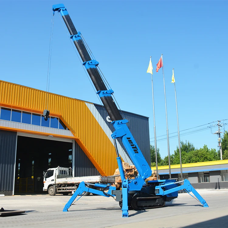 

Spider Crawler Crane Price China Mini Crawler Crane for Sale Spider Crane 5 Ton Mobile Multi-Functional All-Terrain Foldable