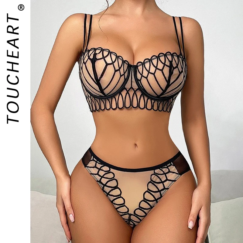 Women's Lace Underwear for Women Set Lingerie Sexual Lingerie Woman Senxual Bra and Panty Set Fancy Products Underwear Sexy Bras