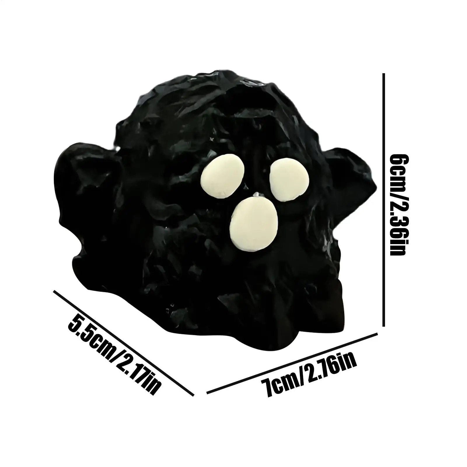 ألعاب الضغط للهالوين من السيليكون نموذج ضغط شبح للحفلات ألعاب معسر فائقة النعومة لأصدقاء العائلة والمراهقين والشباب والنساء