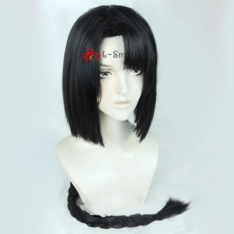 Парик Taigong Wang Dashinben Game Fate/Grand Order FGO, черные длинные термостойкие синтетические волосы, парики для косплея в стиле аниме на Хэллоуин + парик