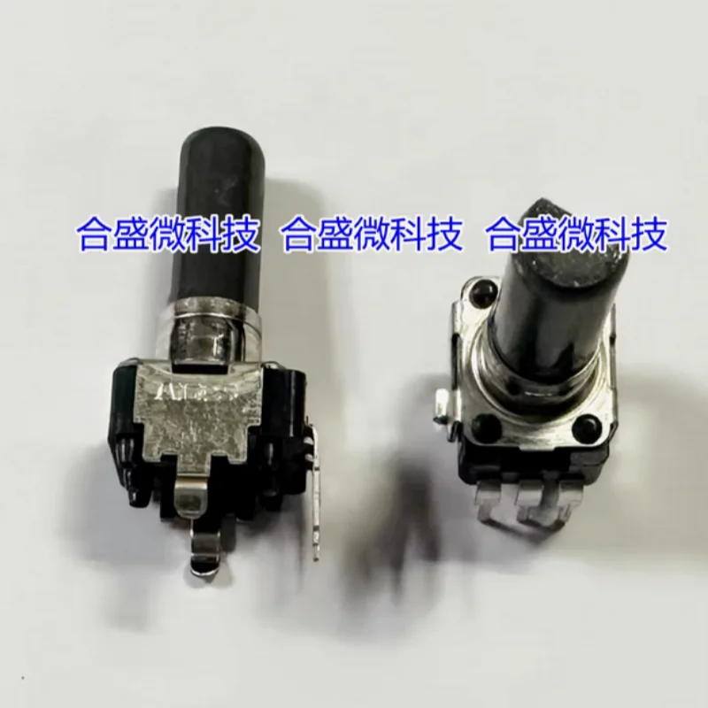 2PCS ALPS RK09D1130C2P amplifier mixing console volume adjustment knob single link B10K potentiometer shaft length 25MM