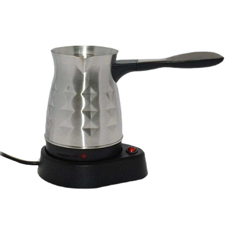 Electric Turkish Coffee Pots Milk Warmer Hot Pot Stainless Steel Kettle EU Plug Drop Shipping