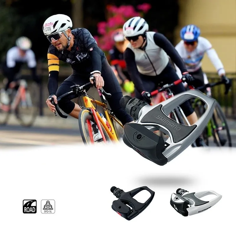 Pédale de SPD-SL Pédales de PD-R540 d\'origine Pédale de route autobloquante R540 Pédales de vélo de route avec SH11 Aleat Pédale de verrouillage de