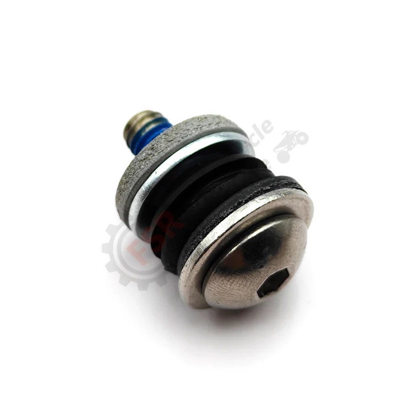 Exhaust pipe screw insulation rubber sleeve Assy,FOR KYMCO XCITING 250 300 500 PEOPLE SPACER LIKE DINK 125,P/N:90110-KEBE-C00