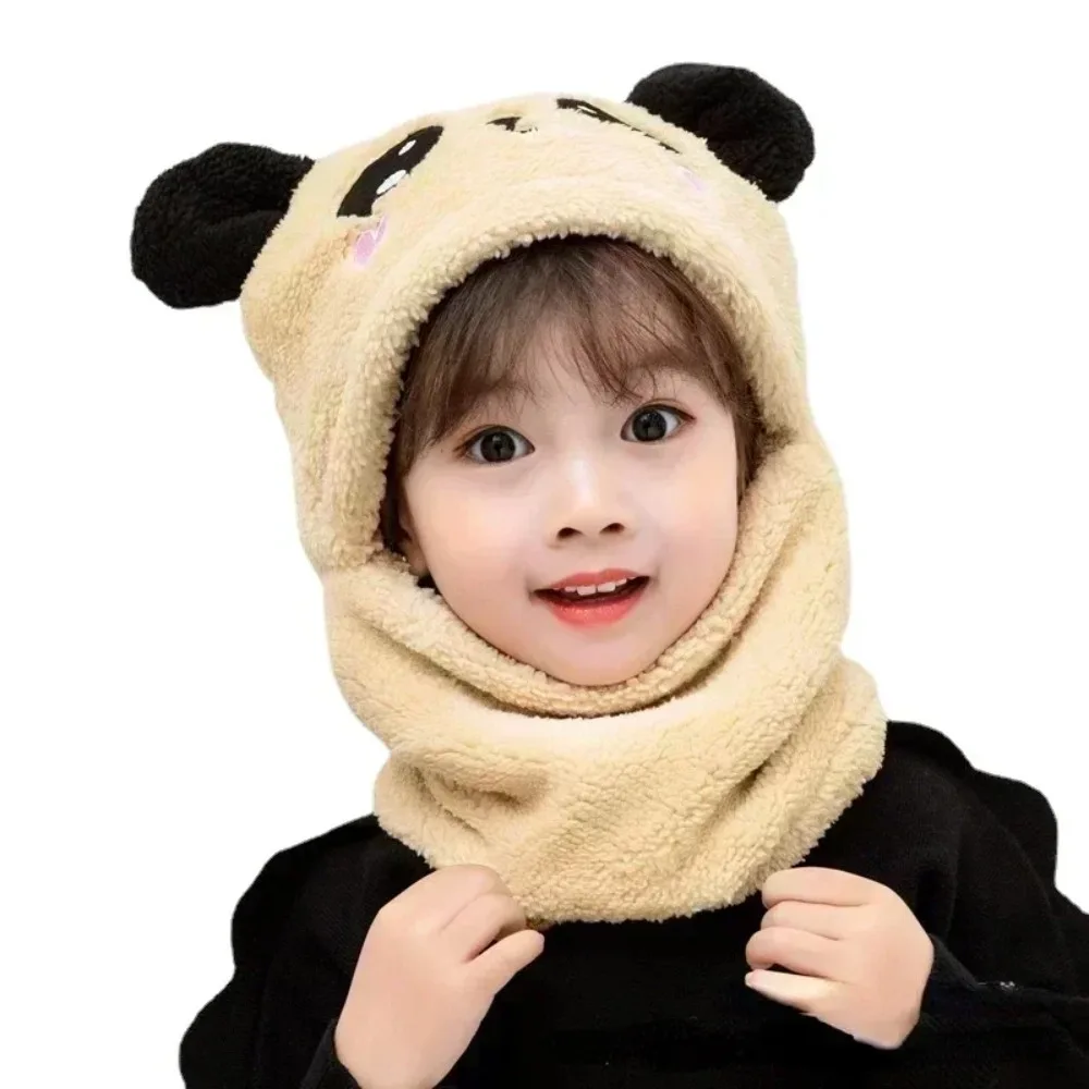 Cool Good Autumn and Winter Warm Soft Kids Beanies Cap Hat Autumn Winter Toddler Children Cute Panda Cap Hat for Boy Girl