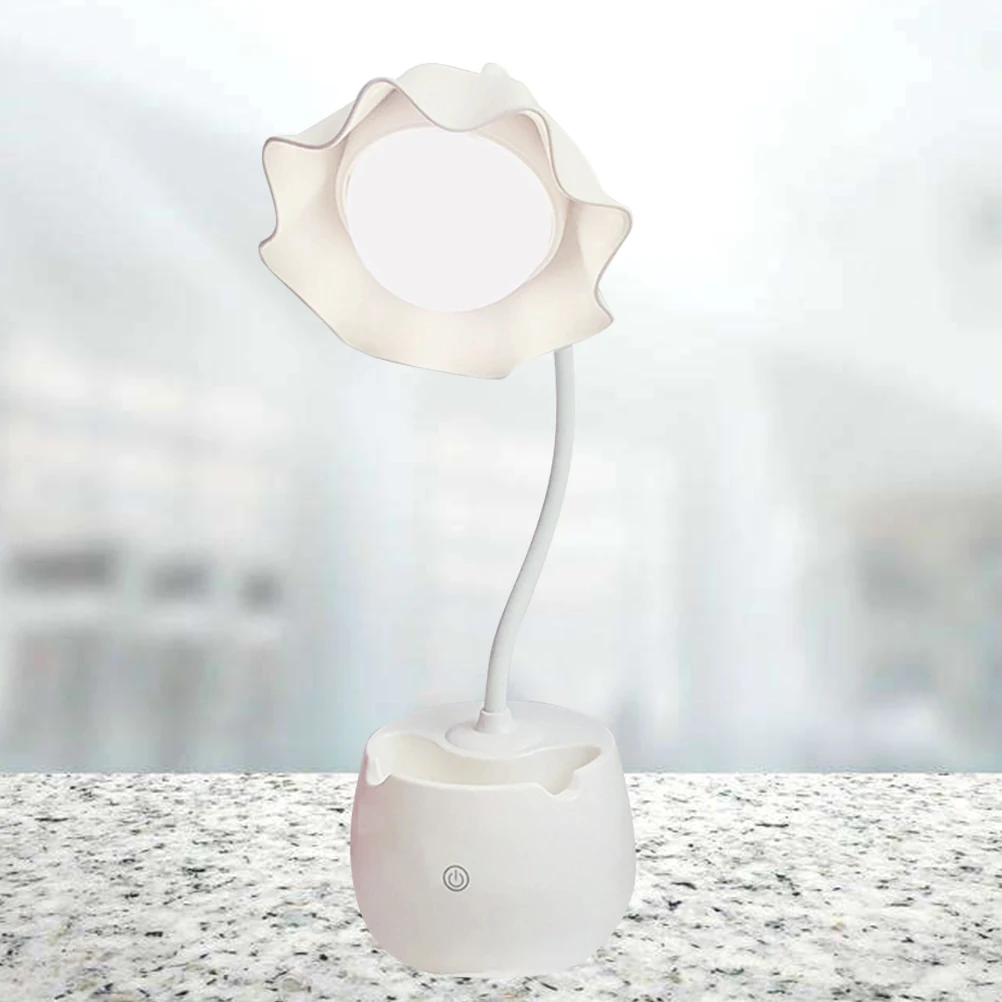 

Desk Lamp Pen Holder Eye Protection Study Touch USB Non-flickering School