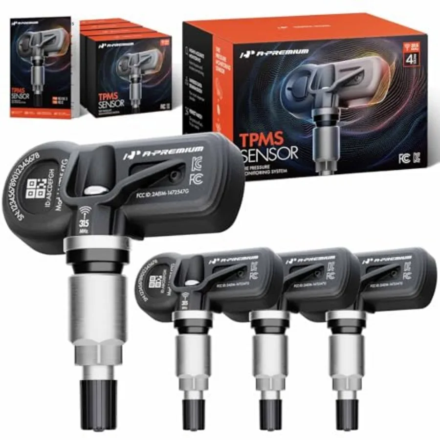 

4PCS Pre-Programmed TPMS Sensor Tire Pressure Monitoring Sensor - Compatible with Honda and Acura Models - Civic CR-Z Element F