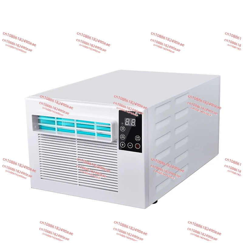 110V/220V Mobile Small Air Conditioner Mosquito Net Desktop Refrigerator Pet Cooling