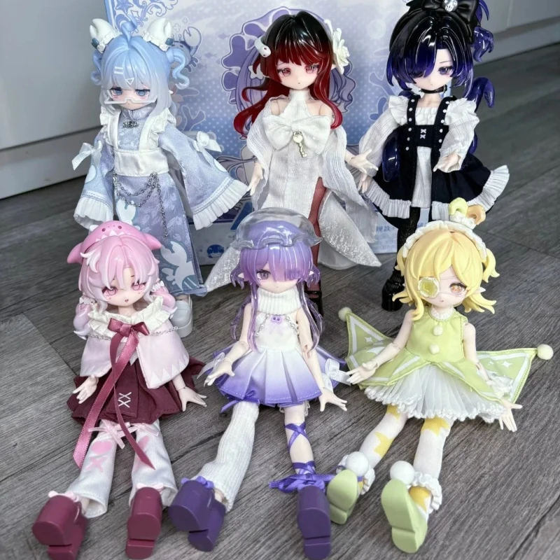 

Come4free Minty 1/8 Bjd Ocean Gem Series слепая коробка милая аниме-фигурка загадочная коробка подвижная кукла сумка-сюрприз коллекционные игрушки подарок новый