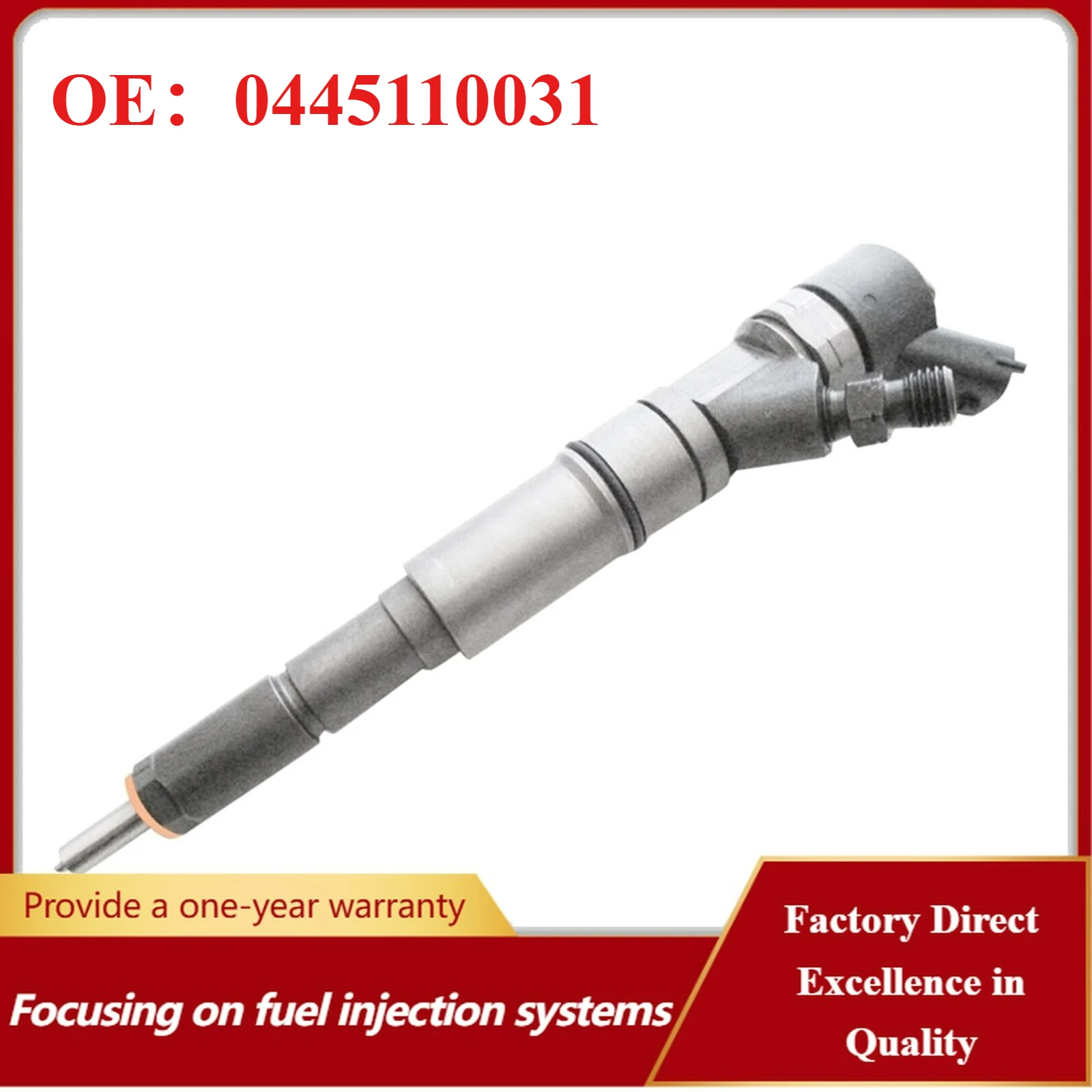 

High Quality Material 0445110031 Injector, Suitable for 4JB1