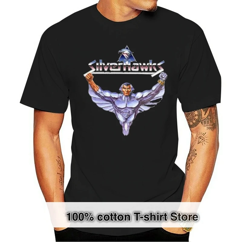 New Silverhawks Classic Cartoon New Unisex Usa Size S To 3Xl T-Shirt En1 Male Female Tee Shirt