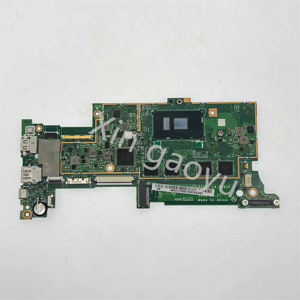 For Acer Aspire S5-371 S3-373 SF514-51 Laptop Motherboard. B3ZMS LA-D591P I3-7100U i5-7200U I7-7500U 8G RAM 100% Test OK