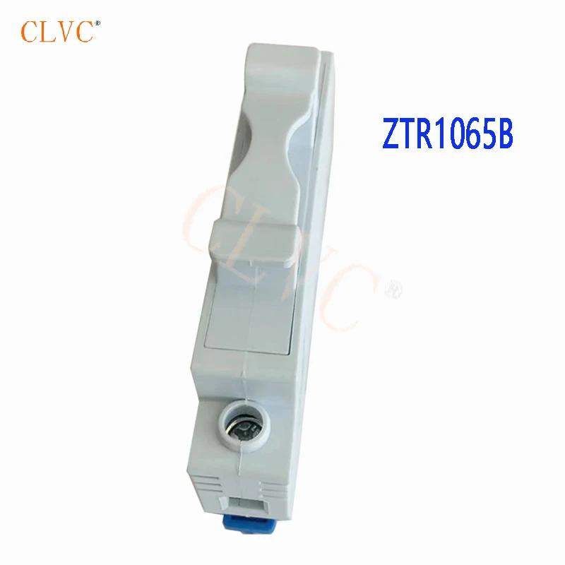 Photovoltaic DC fuse ZTR1065B gPV 35A 10X65mm DC1500V high rupturing capacity  14x51mm fuse base DIN rail 1 Pole