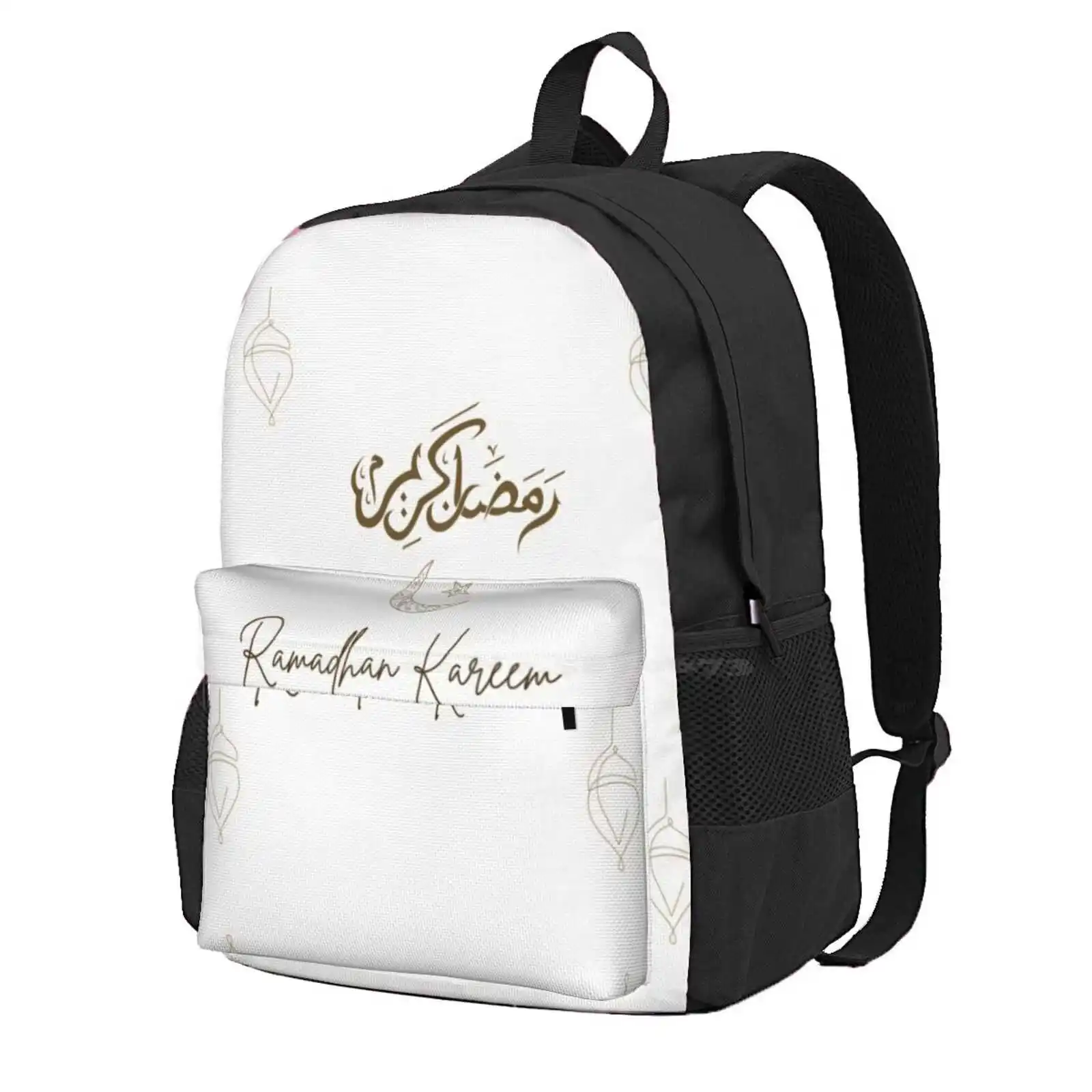 

Ramadan Mubarak Hot Sale Schoolbag Backpack Fashion Bags Helps Mubarak Eid Eladha Alaadha Al Adha Sheep Fitr Ramadan     