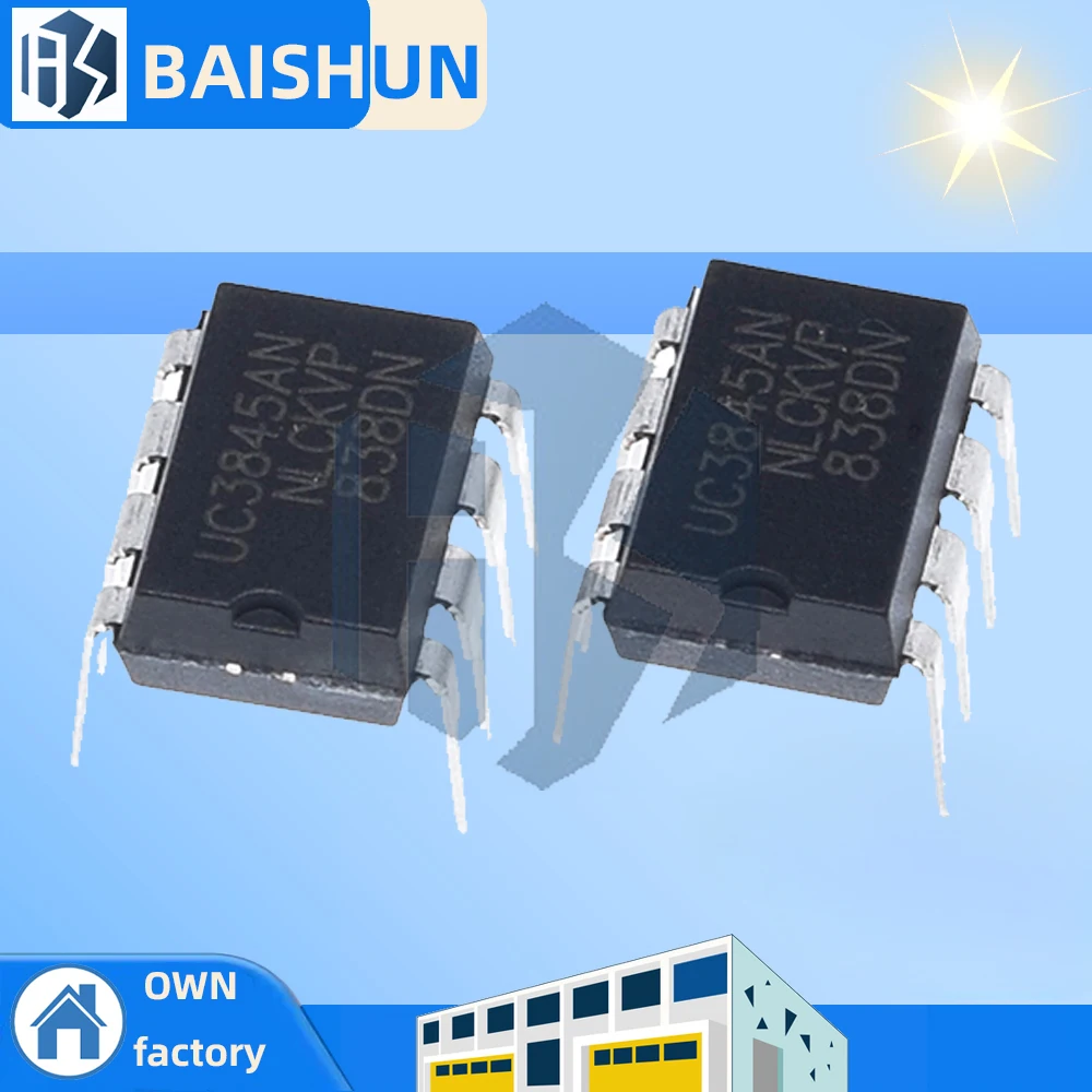 10PCS UC3845B DIP-8… - image