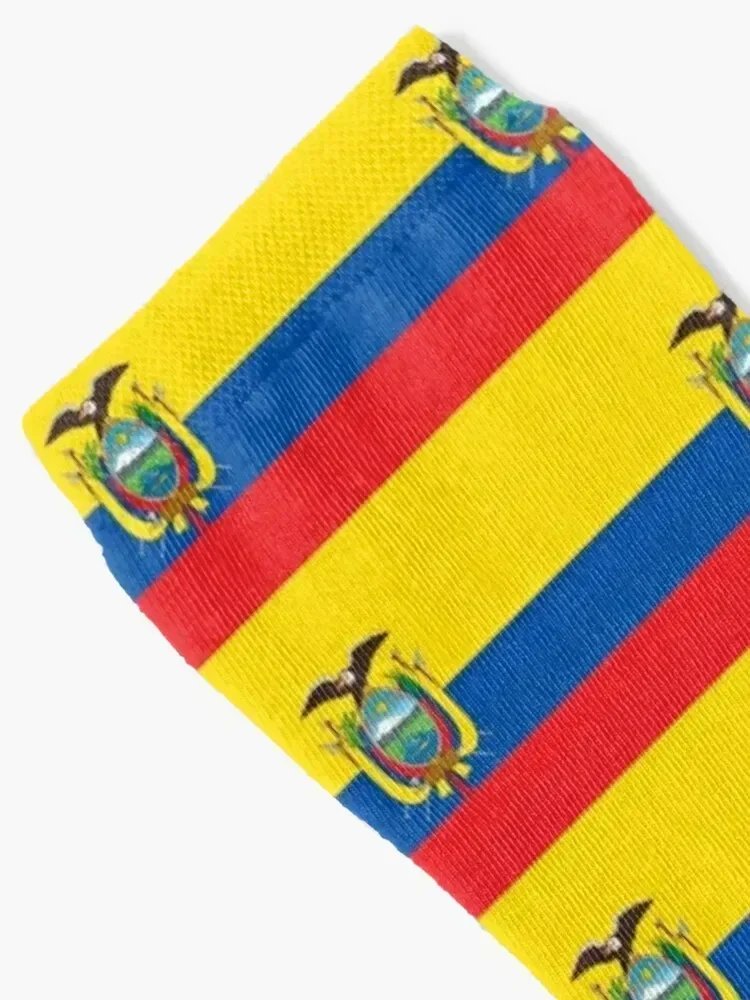 Flag of Ecuador Socks Hiking boots man halloween new in's Men's Socks Women's