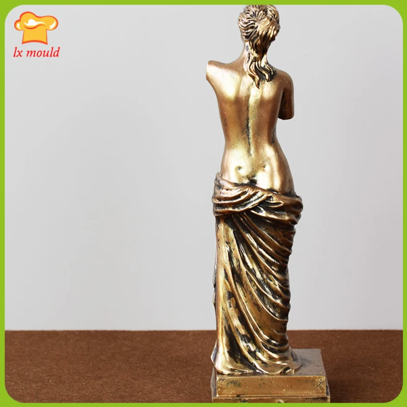 3D Venus Silicone Mold Statue Plaster Resin Figure Decoration Soap Candle Mould