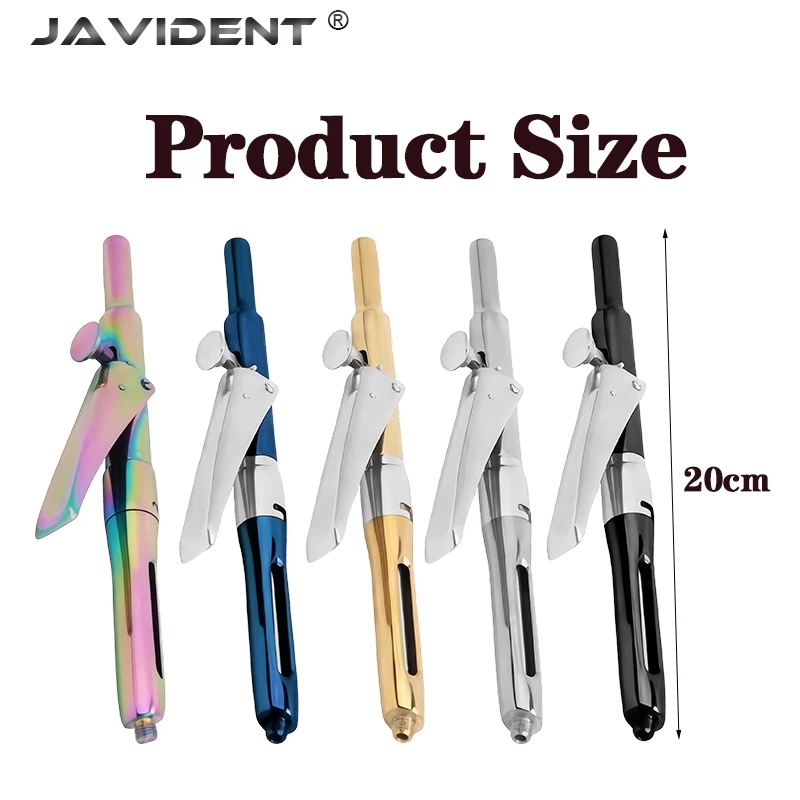 1Pcs Dental Anesthesia Syringe, Stainless Steel Automatic Advancing Mechanism, Push-Type Helical, Dental Instruments and Tools