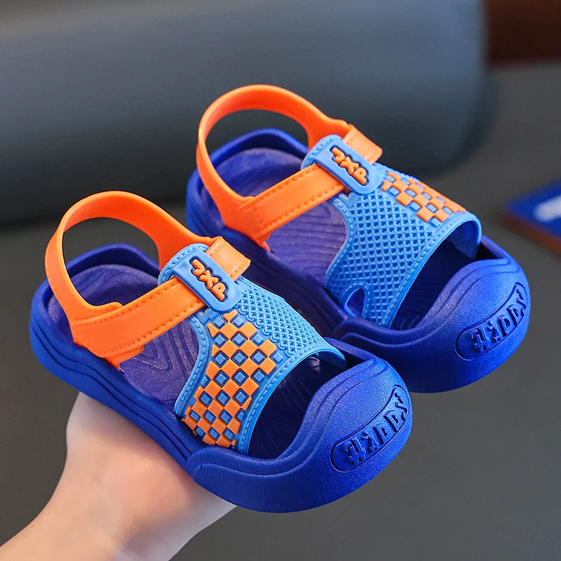 Fashion explosion children's sandals casual home slippers non-slip soft soled sandals baby shoes