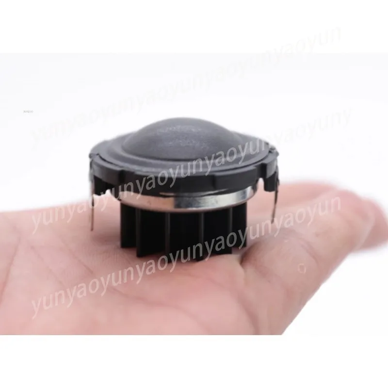 Silk Dome Tweeter 25mm Voice Coil with Heat Sink High Power Car Audio Speaker for Hi-Fi Upgrade Replacement Wide Frequency